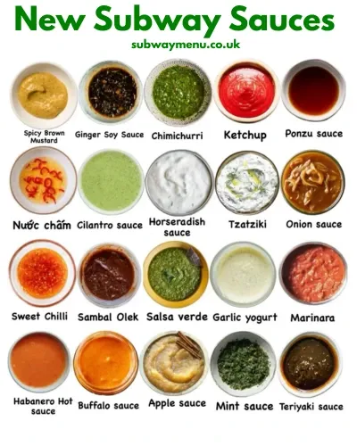 Your U.S. Guide to Vegan-Friendly Sauces & Condiments at Subway